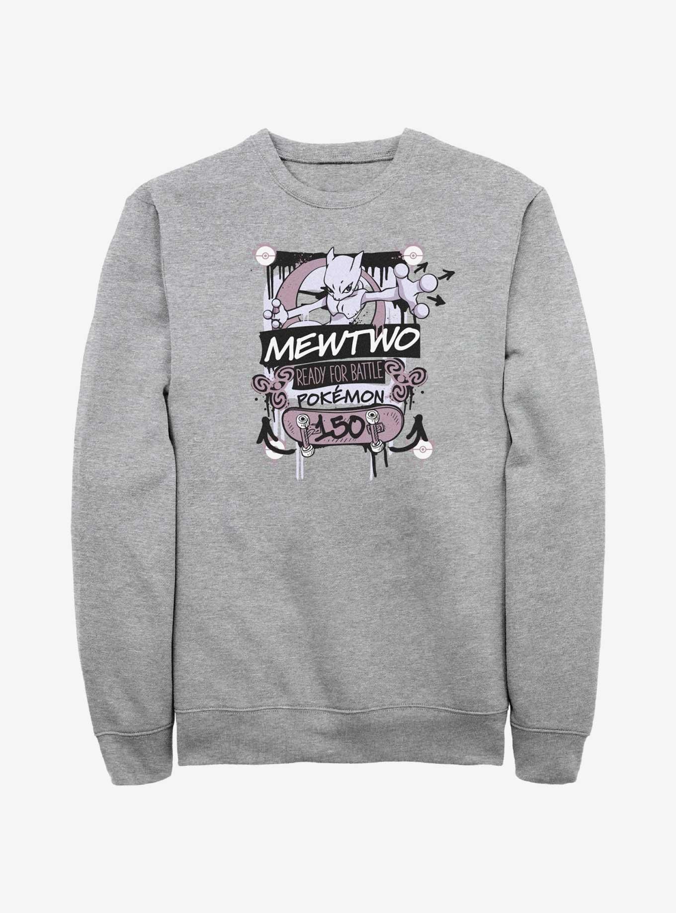 Pokemon Mewtwo Ready For Battle Sweatshirt, , hi-res