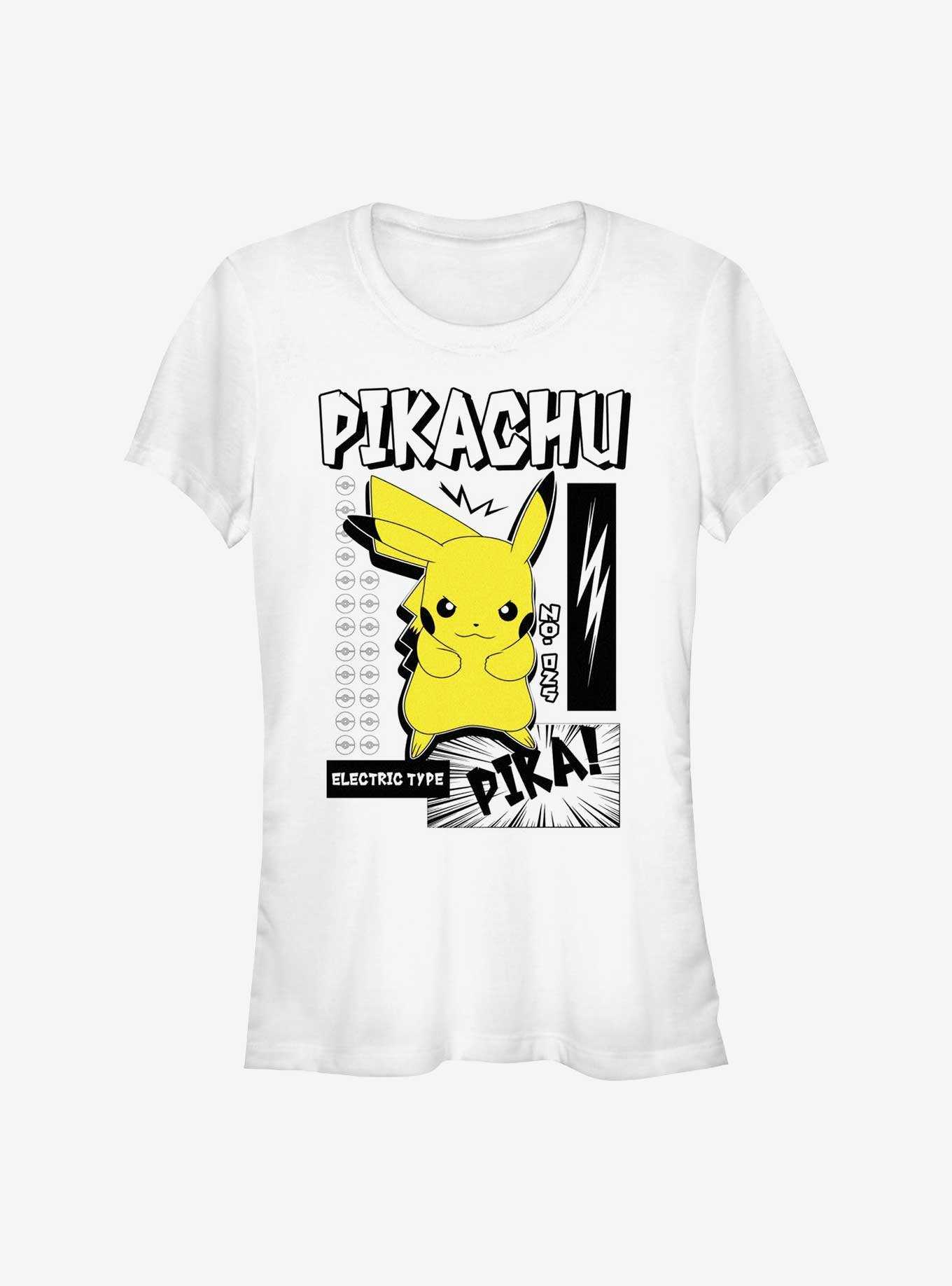 Pokemon Pikachu Poster Girls T-Shirt, , hi-res