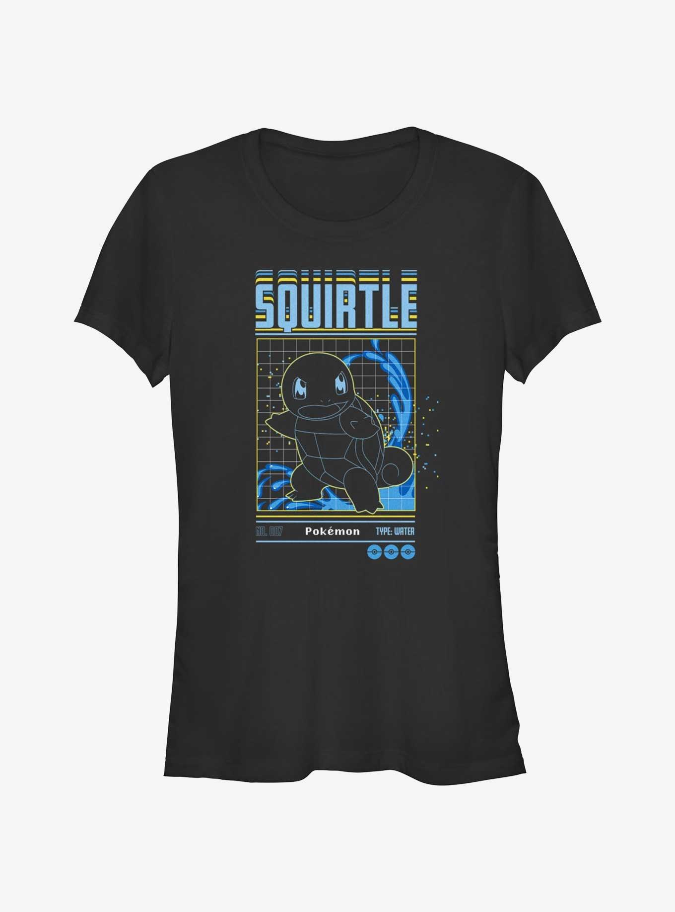 Pokemon Squirtle Grid Girls T-Shirt, , hi-res