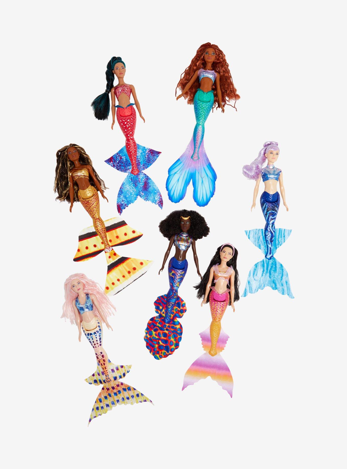 Disney The Little Mermaid Ariel & Sisters Doll Set, , hi-res