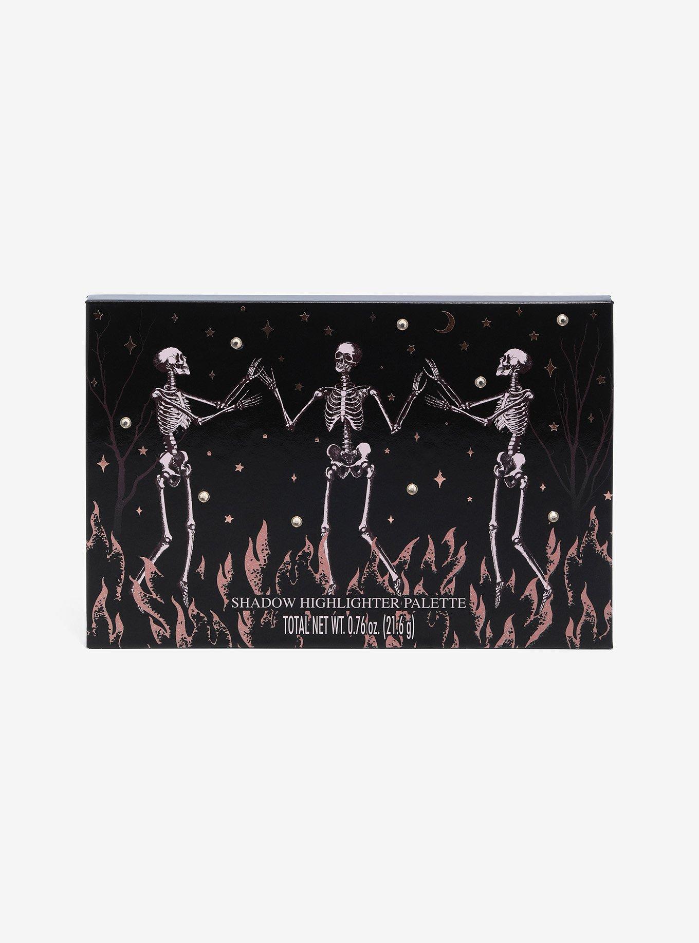 Dancing Skeletons Eyeshadow & Highlighter Palette, , hi-res