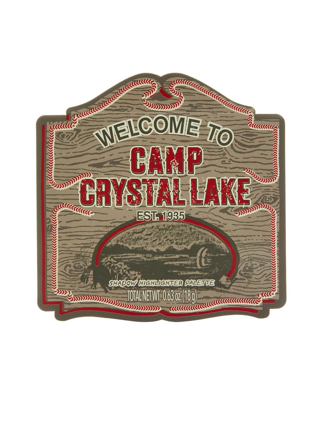 Friday The 13th Camp Crystal Lake Eyeshadow & Highlighter Palette, , hi-res