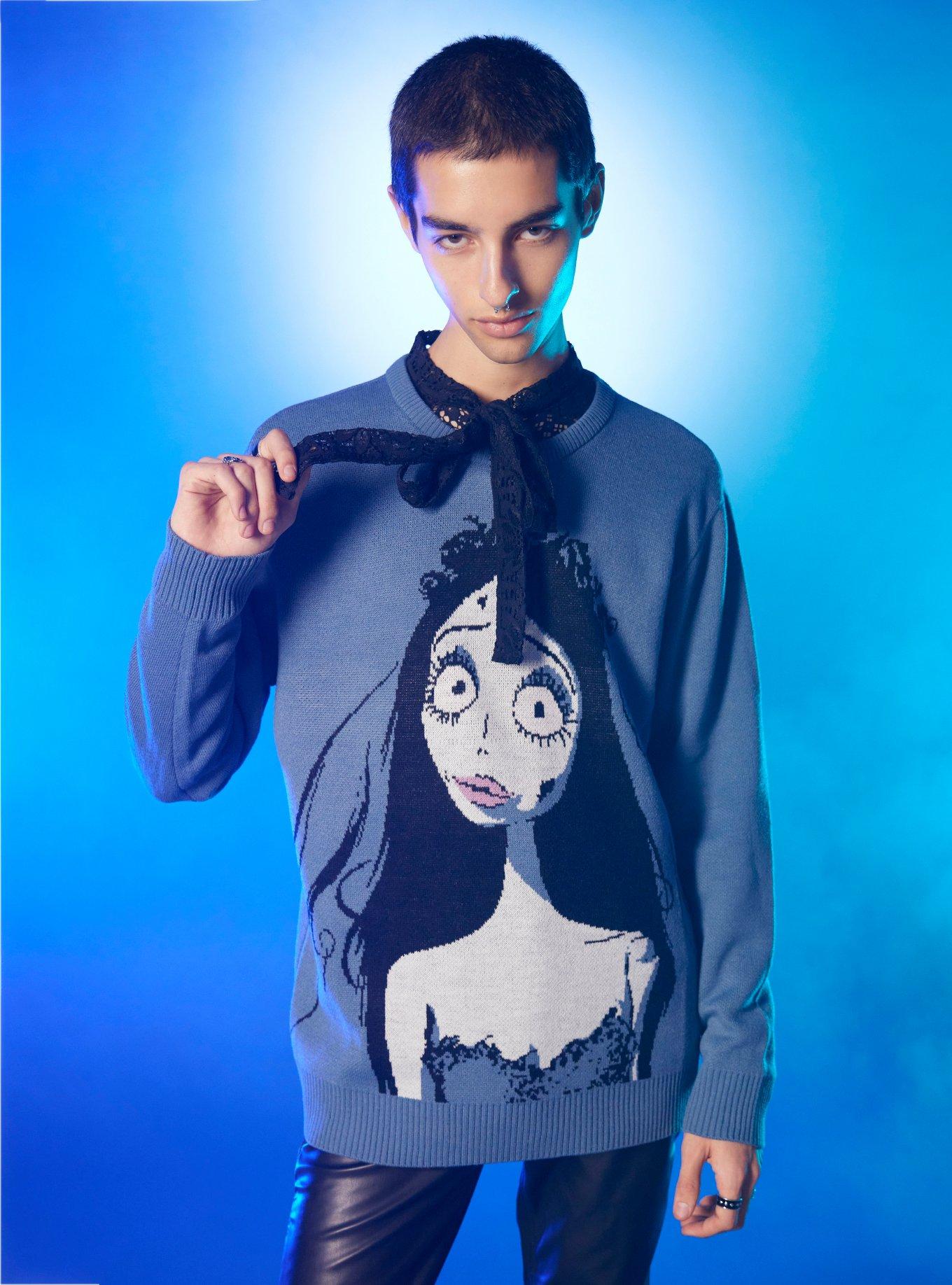 Corpse Bride Emily Knit Sweater, MULTI, hi-res