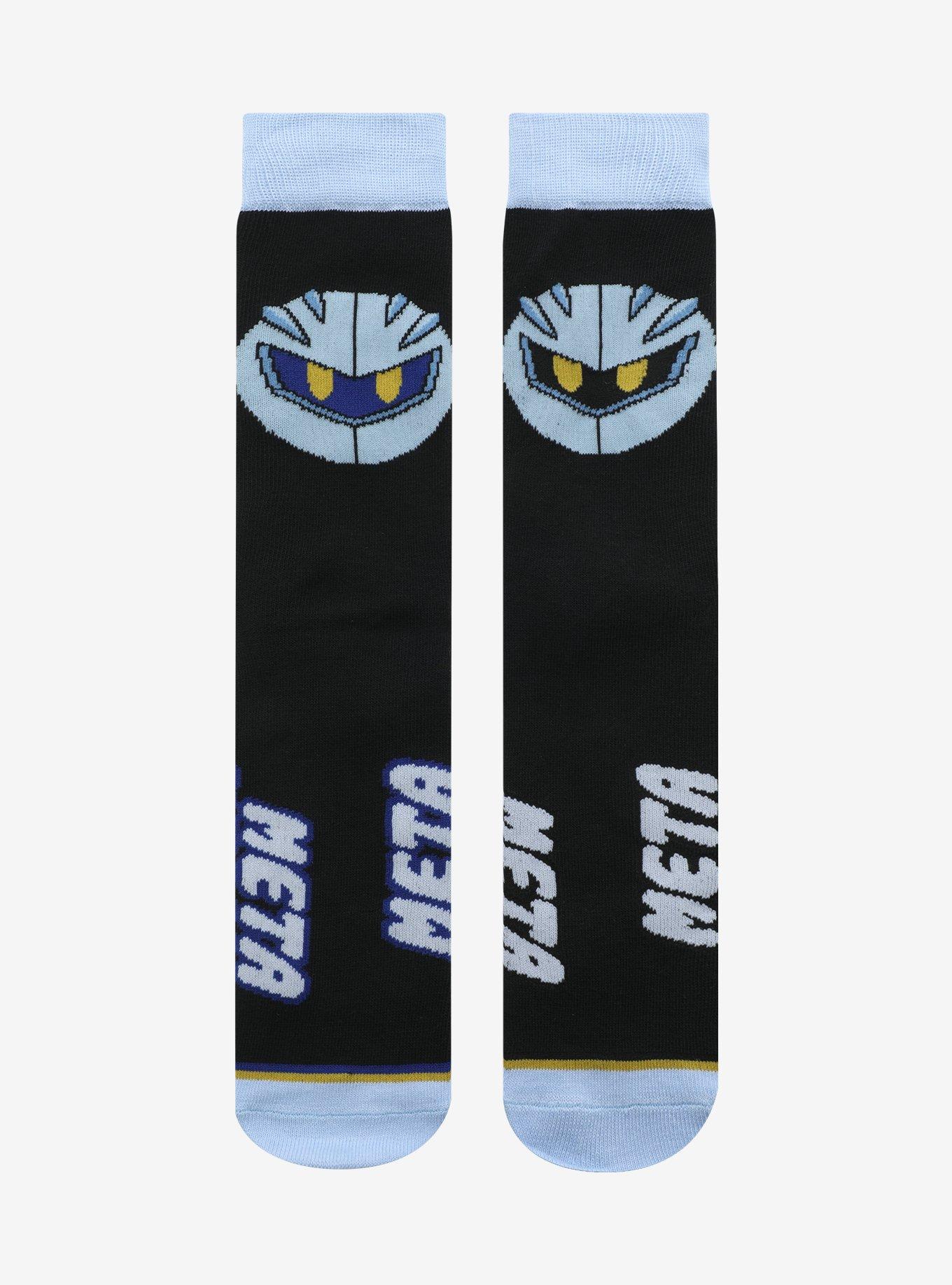 Kirby Meta Knight Crew Socks, , hi-res