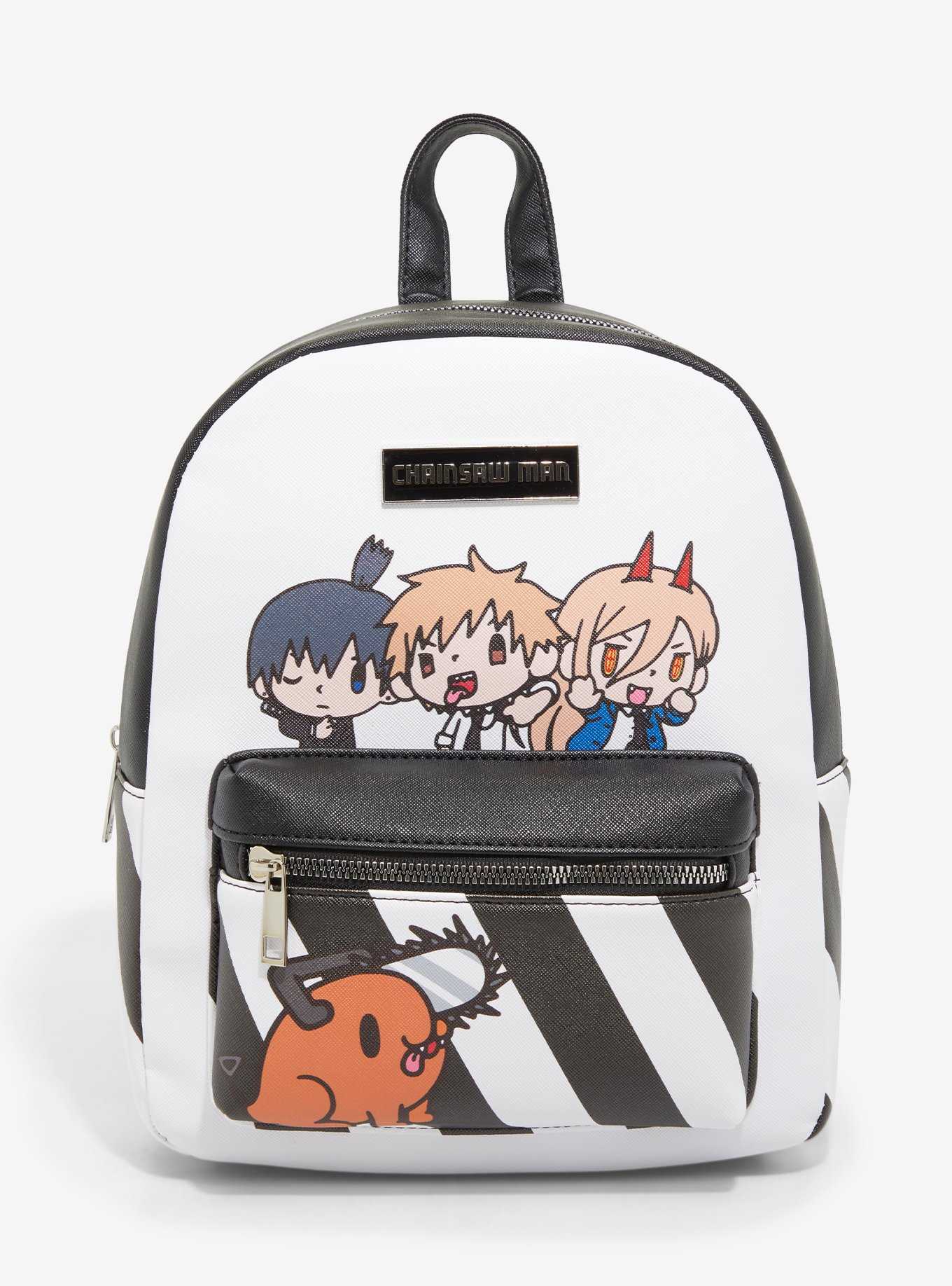 Chainsaw Man Chibi Group Mini Backpack, , hi-res