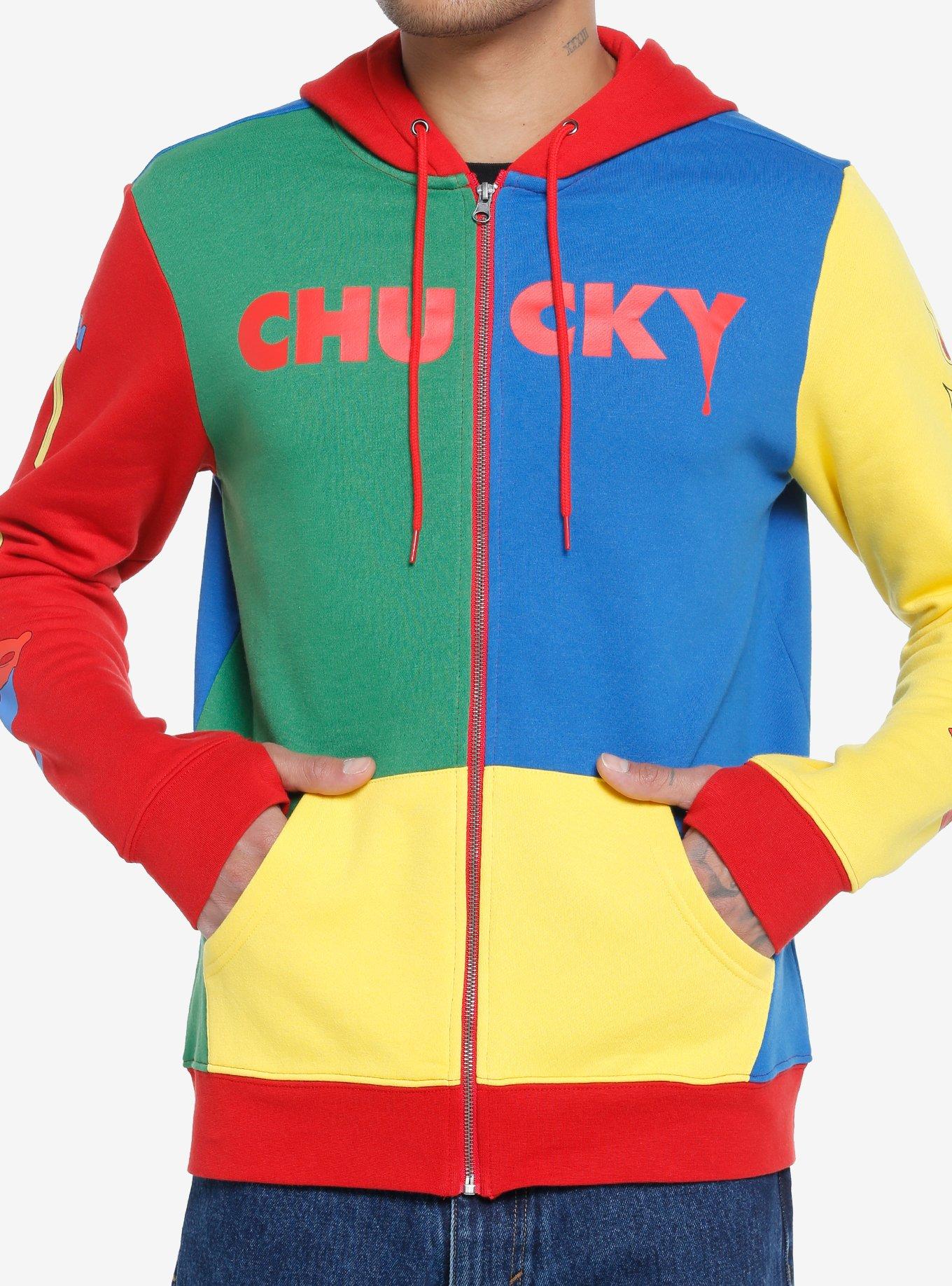 Chucky Color-Block Hoodie | Hot Topic