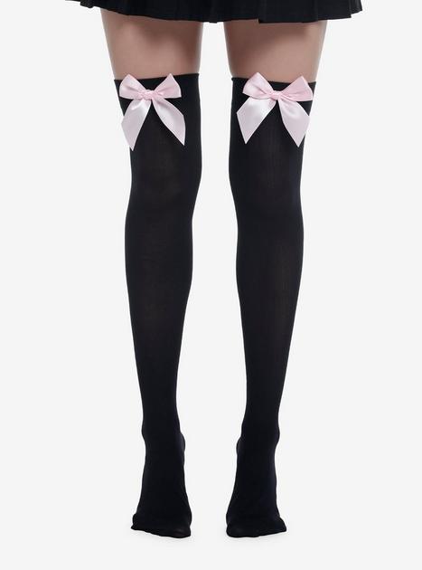 REBEL LEGS CUTE KITTY DELUXE THIGH HIGHS STOCKINGS