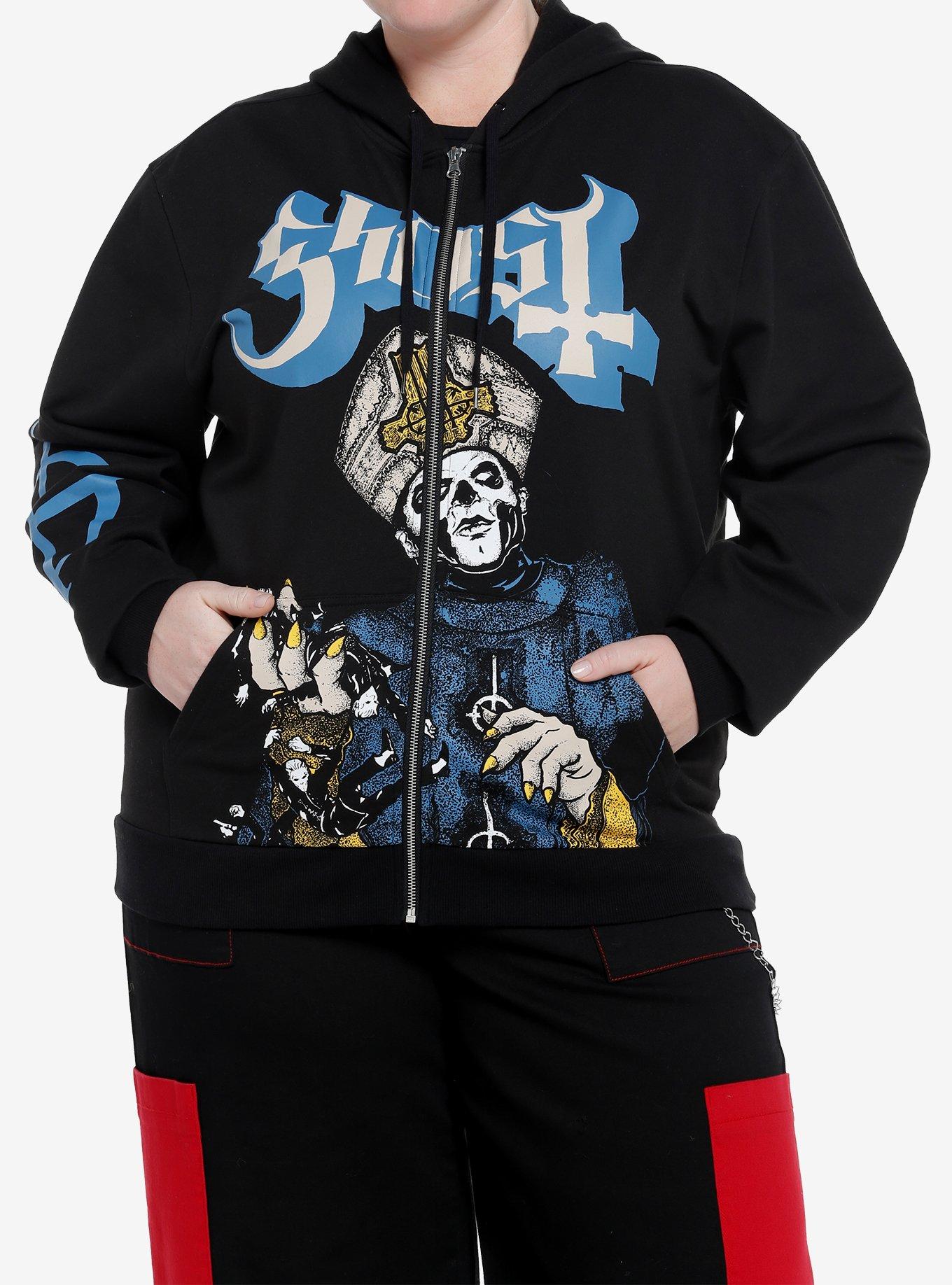 Ghost Papa Emeritus Girls Hoodie Plus Size