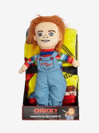 Chucky Character Pillow Throw Blanket Set Hot Topic