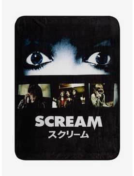 Scream Film Scenes Throw Blanket, , hi-res