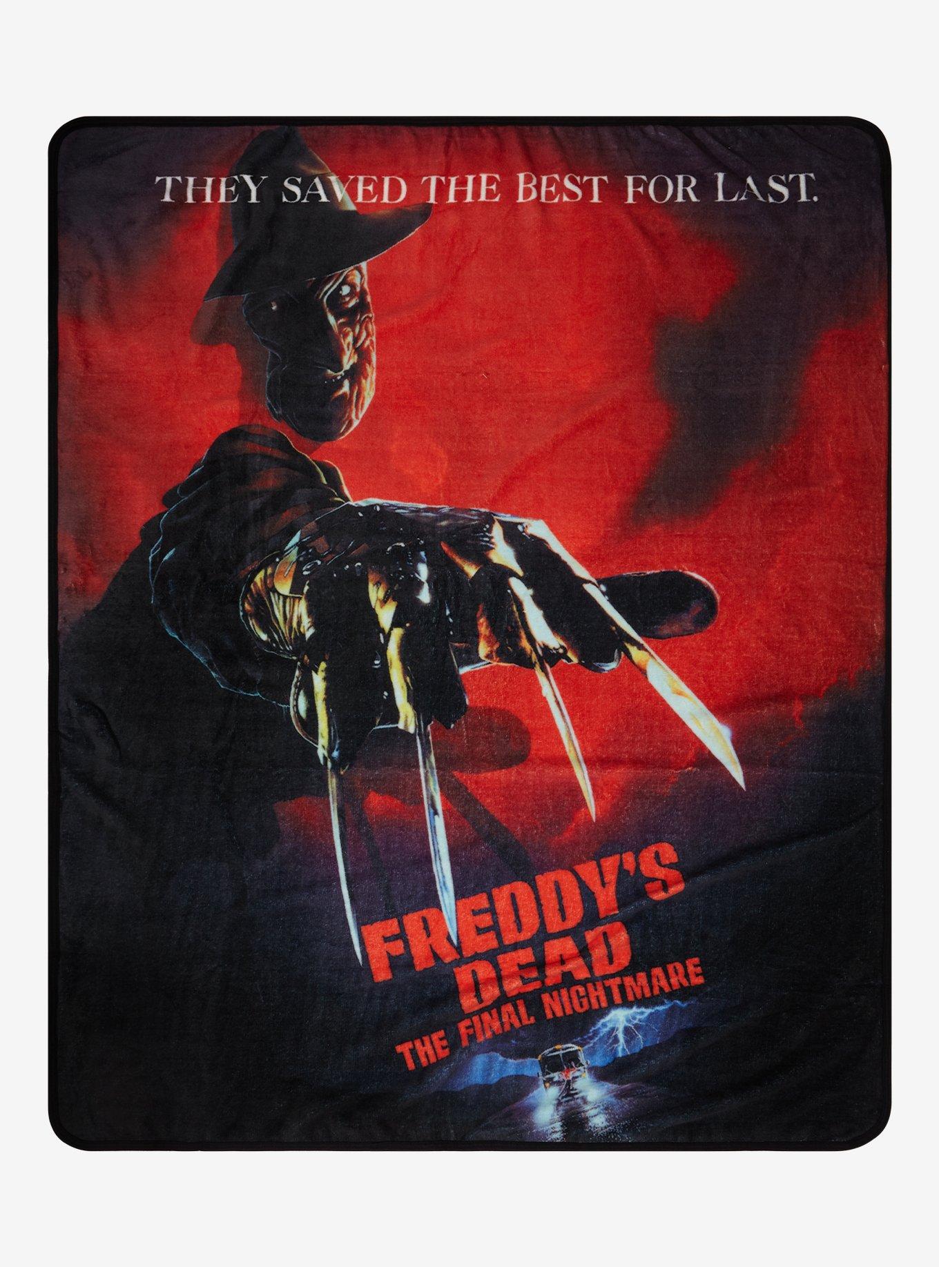 A Nightmare On Elm Street Freddy's Dead: The Final Nightmare Throw Blanket, , hi-res