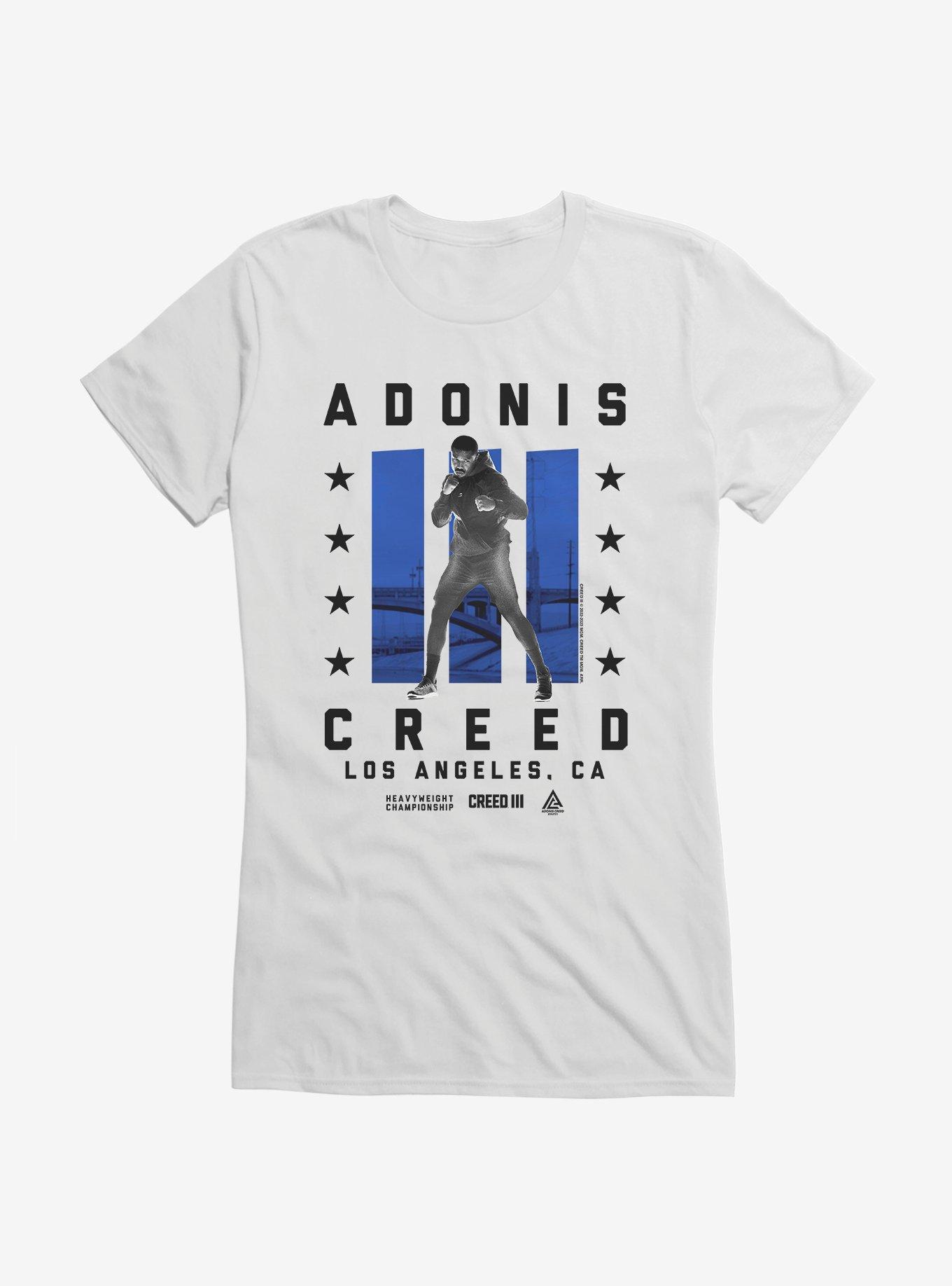 Creed III Adonis Creed LA Heavyweight Championship Girls T-Shirt, , hi-res