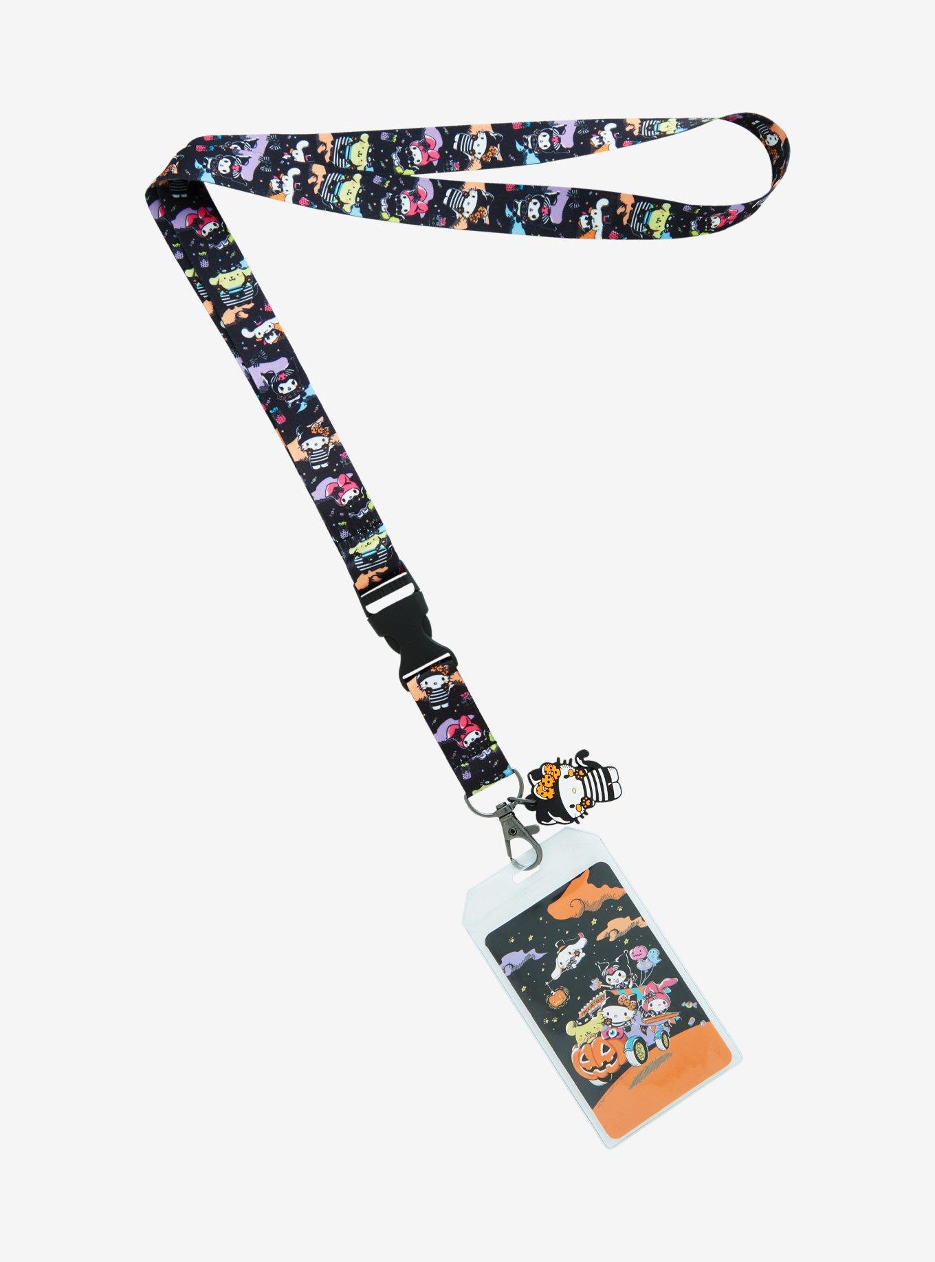 Boxlunch Sanrio Kuromi Figural Retractable Lanyard