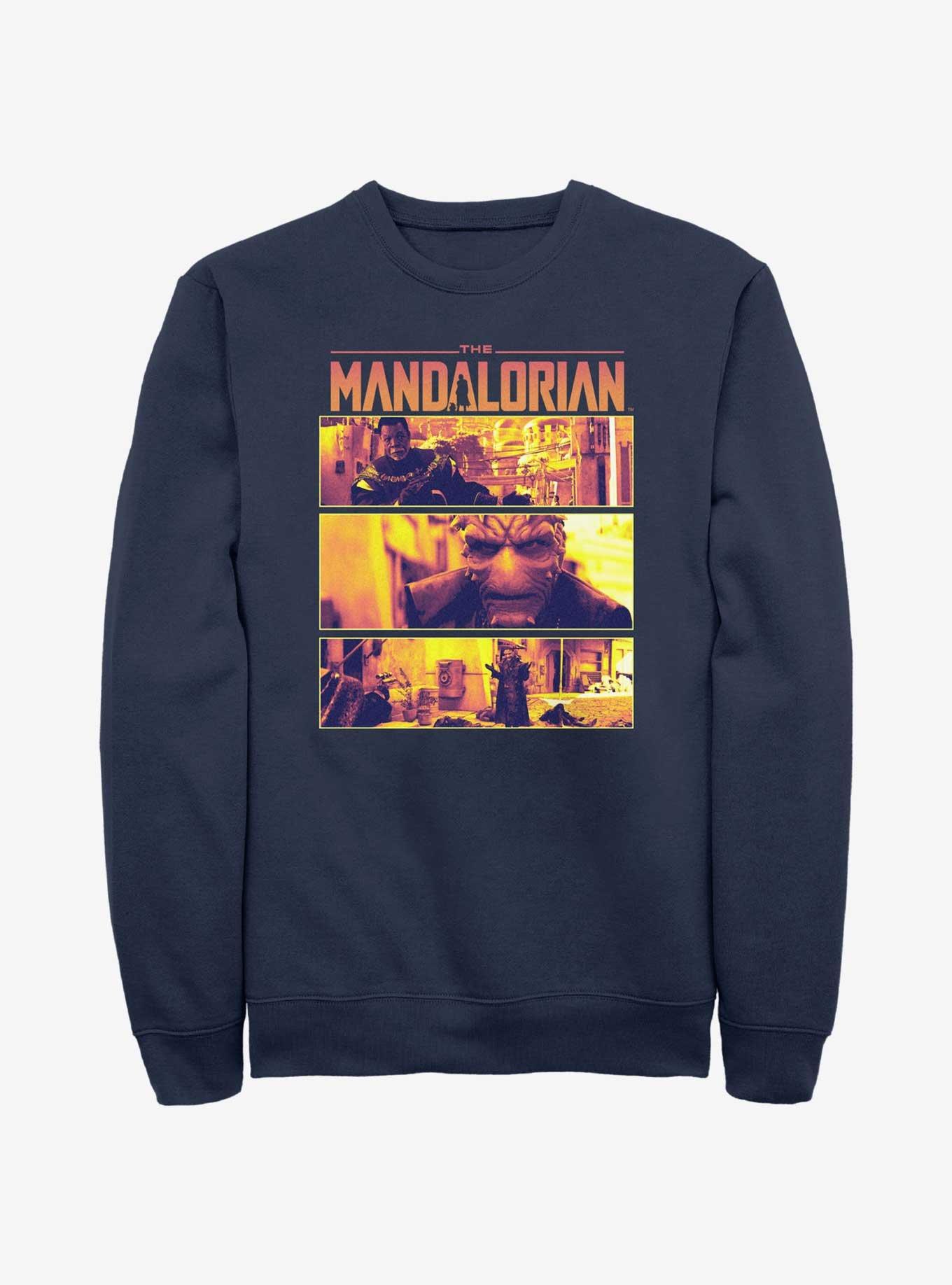 Star Wars The Mandalorian Pirates On Nevarro Standoff Sweatshirt, , hi-res