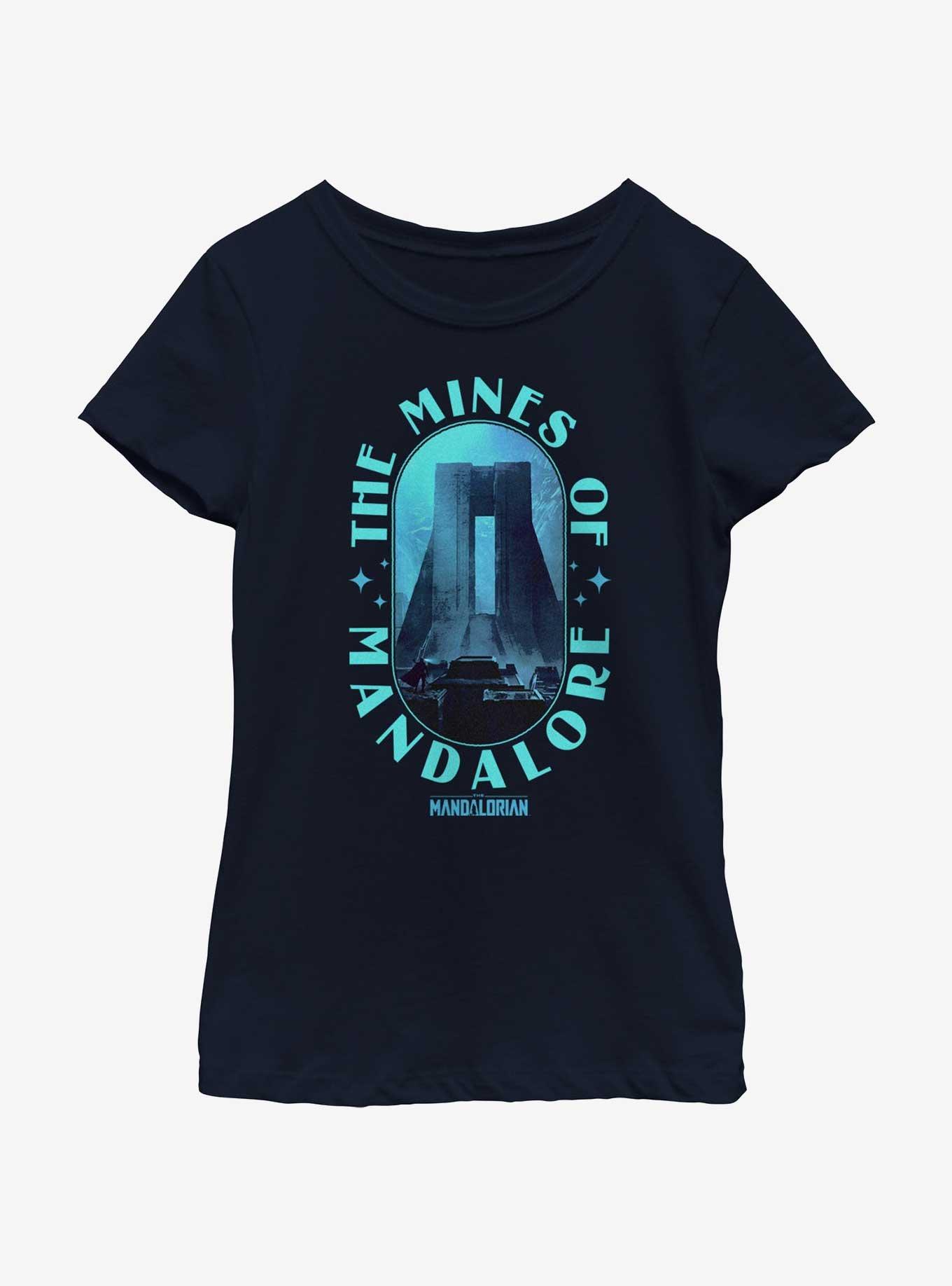 Star Wars The Mandalorian The Mines of Mandalore Youth Girls T-Shirt, , hi-res