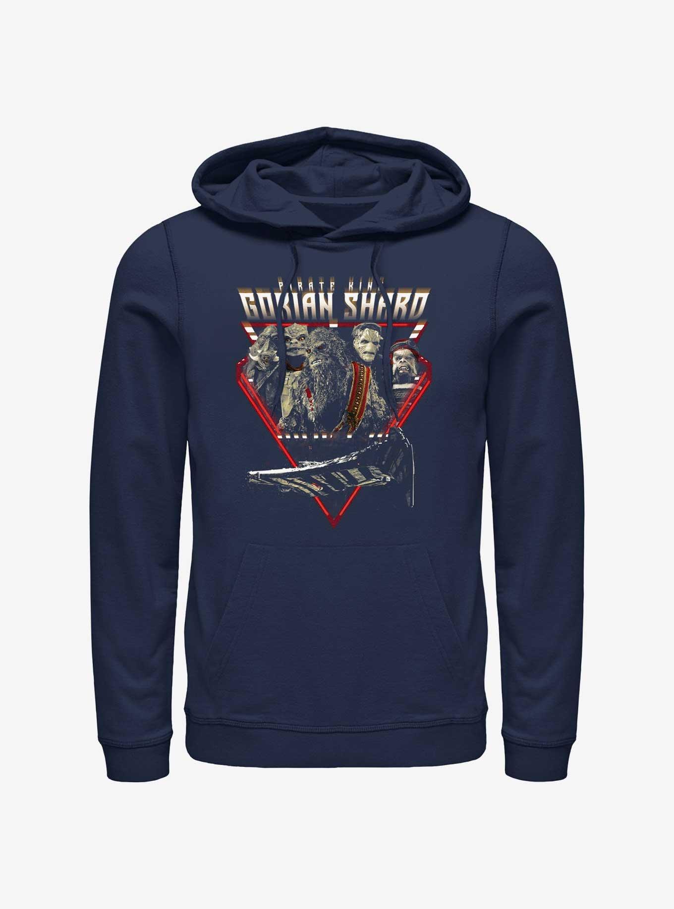 Star Wars The Mandalorian Pirate King Gorian Shard Hoodie, NAVY, hi-res