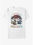 Star Wars The Mandalorian The Living Waters in the Mines of Mandalore T-Shirt, WHITE, hi-res