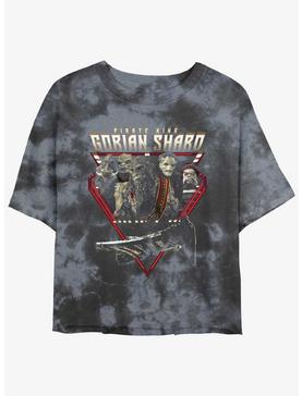 Star Wars The Mandalorian Pirate King Gorian Shard Tie-Dye Womens Crop T-Shirt, , hi-res