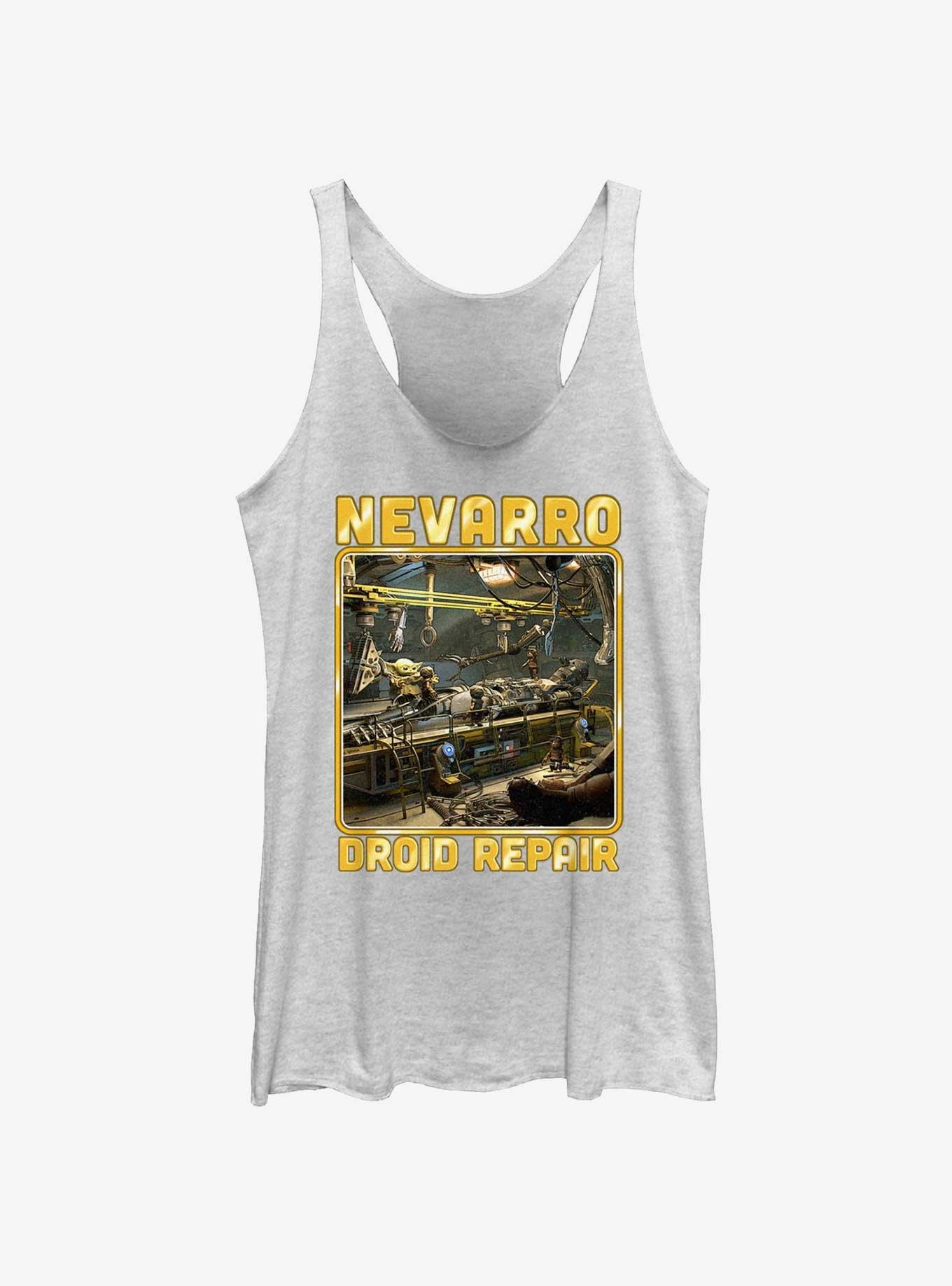 Star Wars The Mandalorian The Mandalorian Nevarro Droid Repair Womens Tank Top, , hi-res