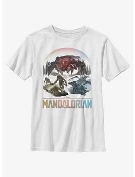 Star Wars The Mandalorian The Living Waters in the Mines of Mandalore Youth T-Shirt, , hi-res