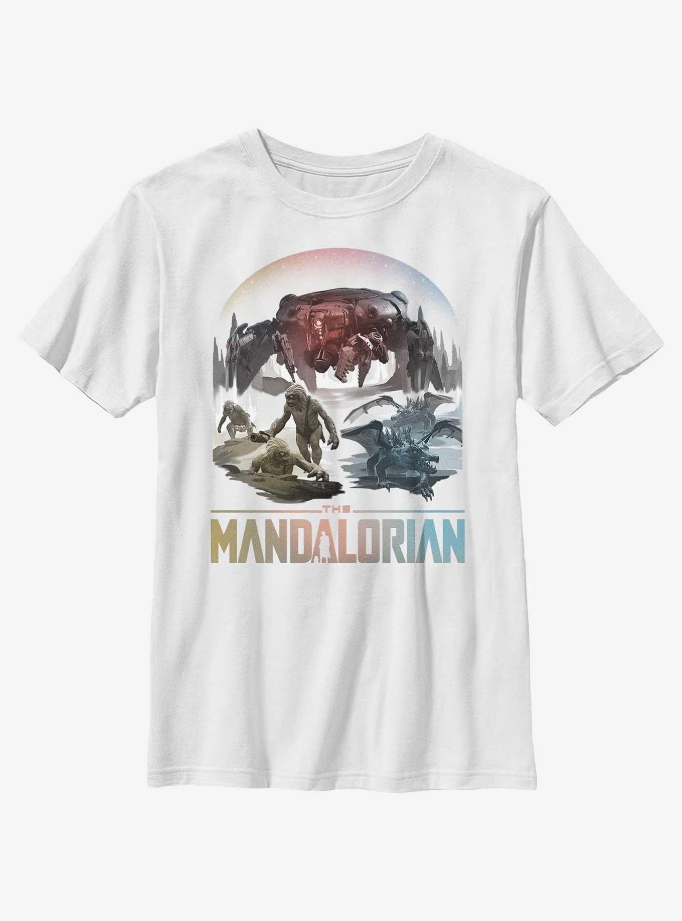 Star Wars The Mandalorian The Living Waters in the Mines of Mandalore Youth T-Shirt, , hi-res