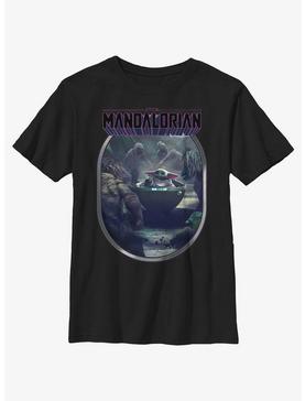 Star Wars The Mandalorian Alamites Attack Grogu Youth T-Shirt, , hi-res