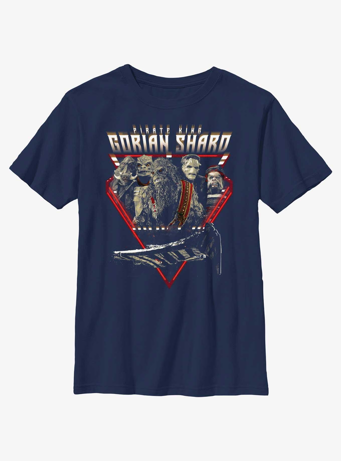 Star Wars The Mandalorian Pirate King Gorian Shard Youth T-Shirt, , hi-res