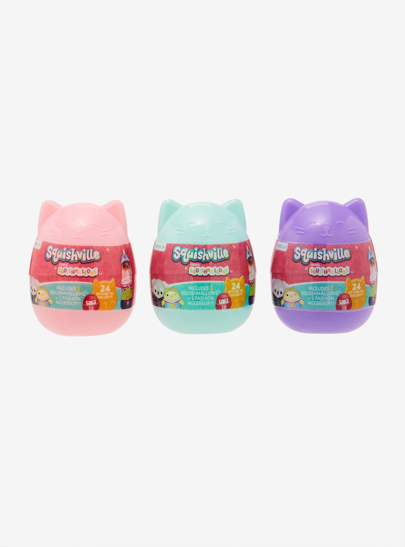 Squishmallows SQUISHVILLE Series 5- 24 Capsules & Collector's Display Box  NEW