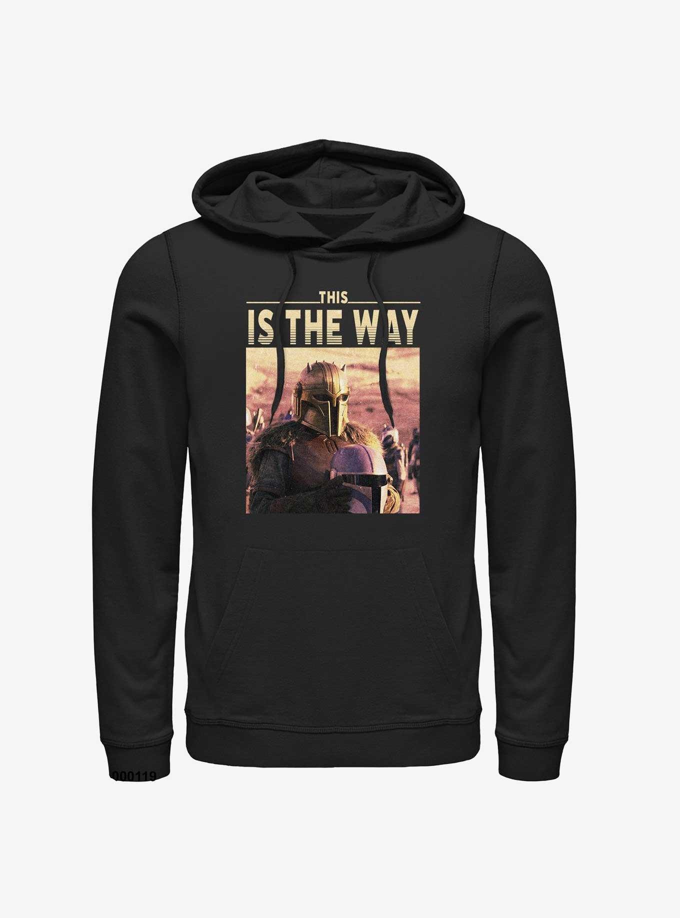 Star Wars The Mandalorian Nightwatchmen Hoodie, BLACK, hi-res