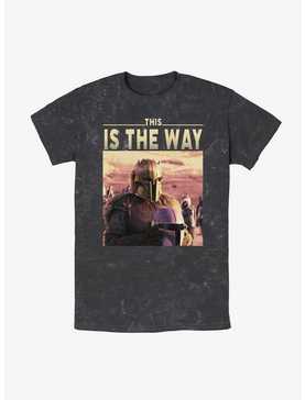 Star Wars The Mandalorian Nightwatchmen Mineral Wash T-Shirt, , hi-res