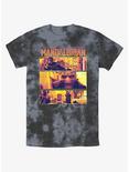 Star Wars The Mandalorian Protector of the Watch Tie-Dye T-Shirt, BLKCHAR, hi-res