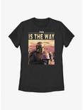 Star Wars The Mandalorian Nightwatchmen Womens T-Shirt, BLACK, hi-res