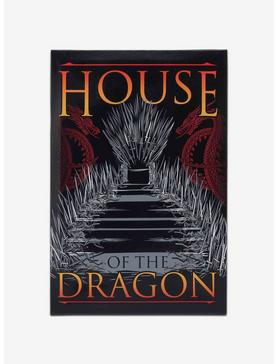 Plus Size House Of The Dragon Iron Throne Canvas Wall Decor, , hi-res