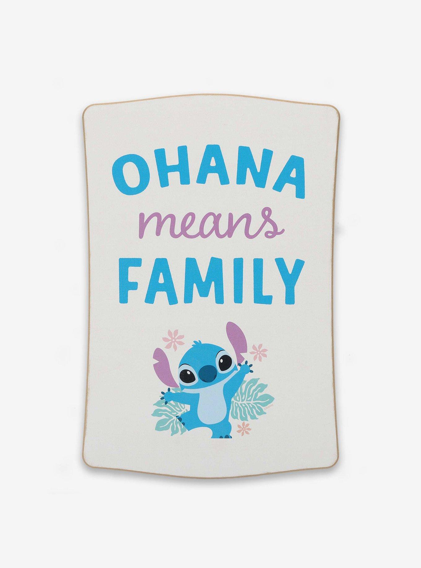 Disney Lilo & Stitch Ohana Means Family Tropical Wood Wall Decor, , hi-res view 1