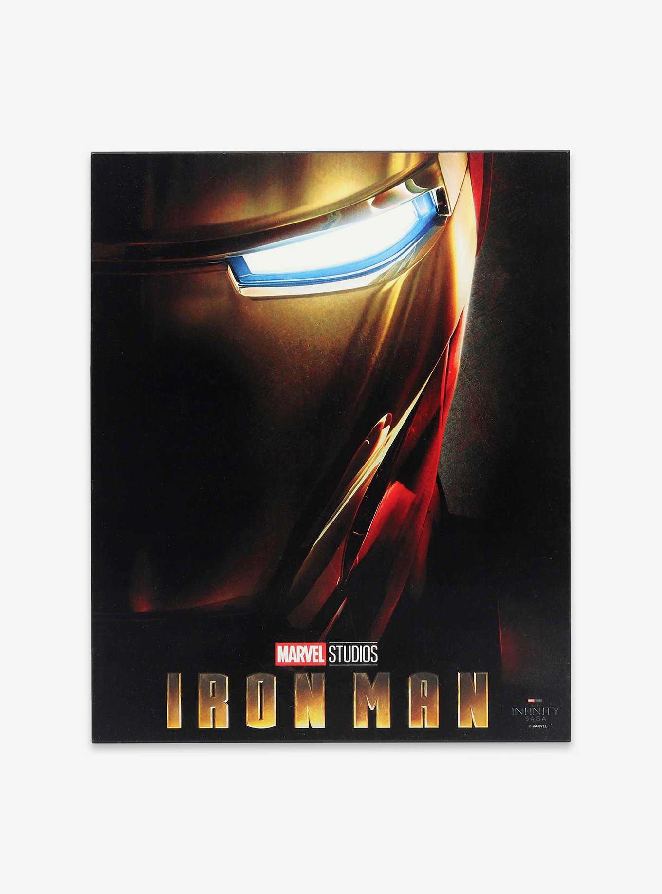 Marvel Iron Man Movie Poster Framed Wood Wall Decor, , hi-res