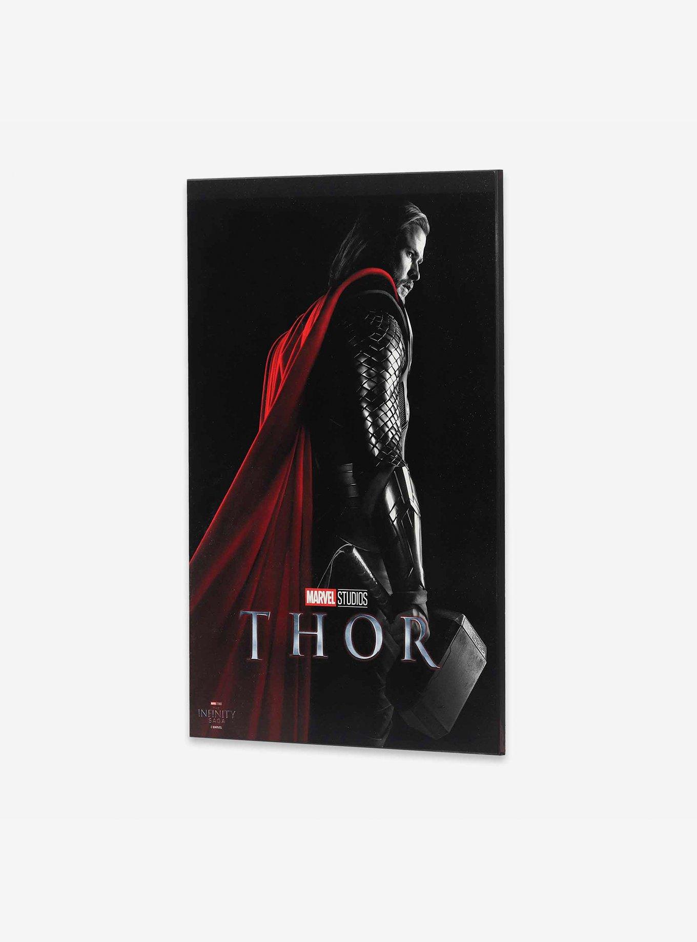 Marvel Thor Movie Poster Framed Wood Wall Decor, , hi-res