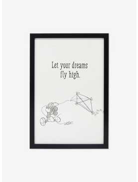 Disney Mickey Mouse Let Your Dreams Fly High Kite Framed Wood Wall Decor, , hi-res