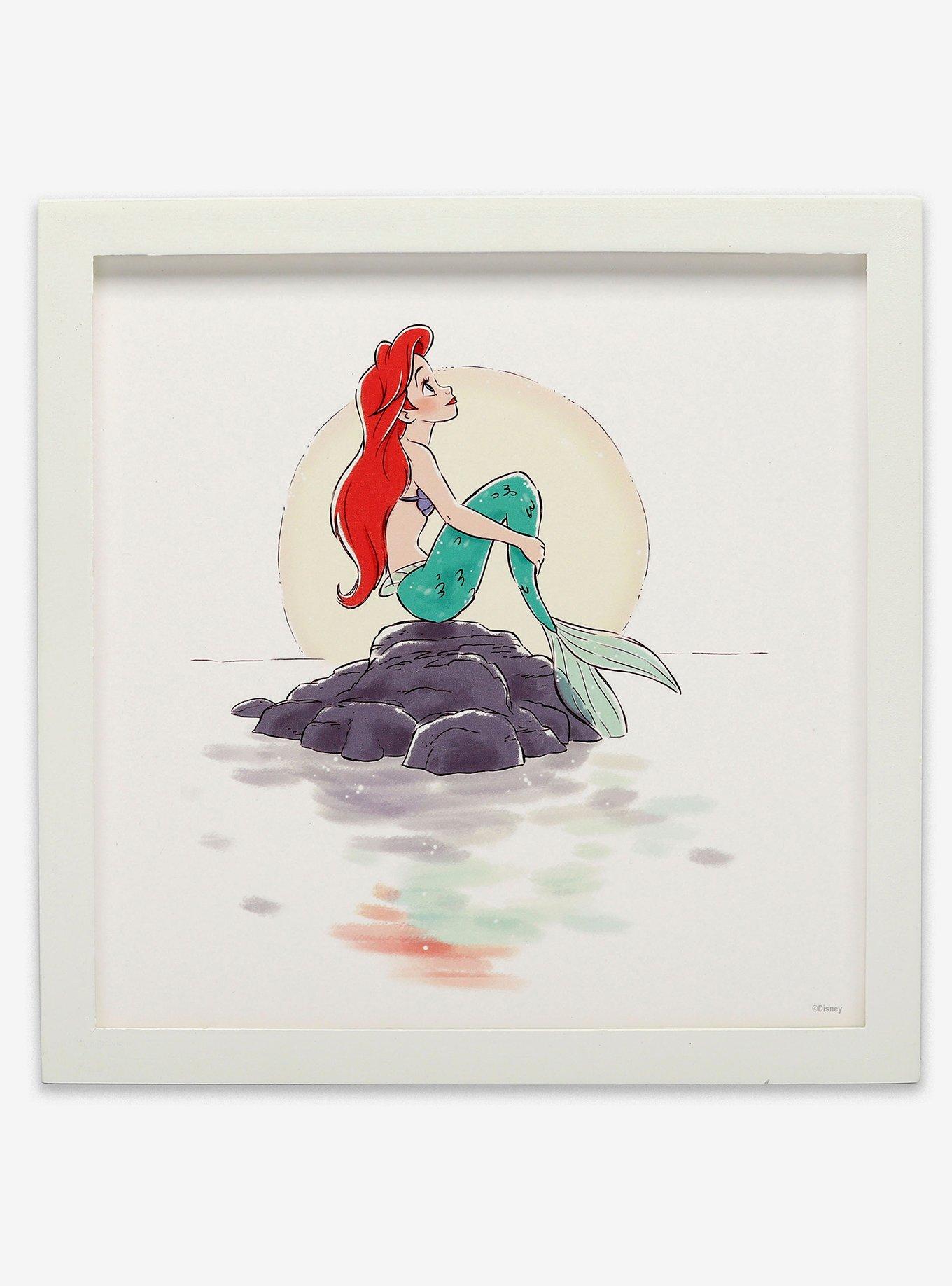 Disney The Little Mermaid Ariel Wood Wall Decor, , hi-res