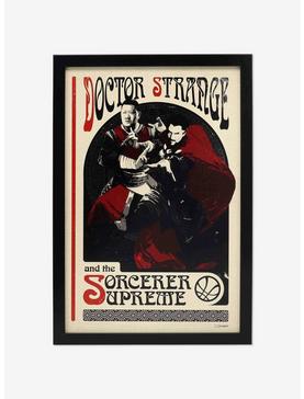 Plus Size Marvel Doctor Strange And The Sorcerer Supreme Framed Wood Wall Decor, , hi-res