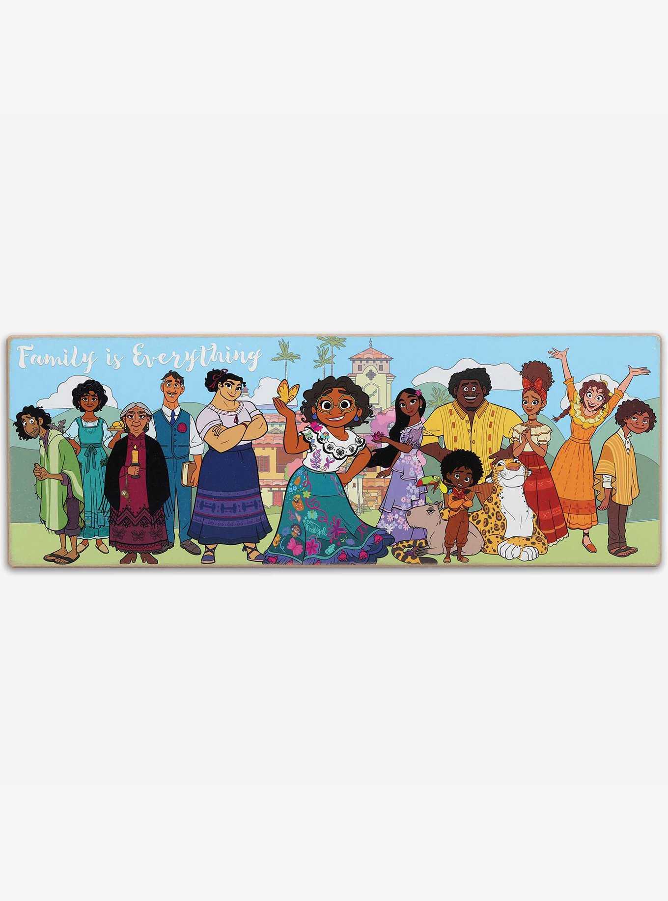 Disney Encanto Character Collage Family Is Everything Wood Wall Decor, , hi-res