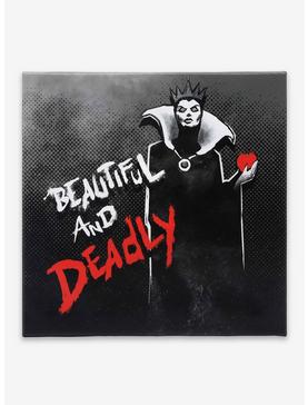 Disney Villains Evil Queen Beautiful & Deadly Canvas Wall Decor, , hi-res