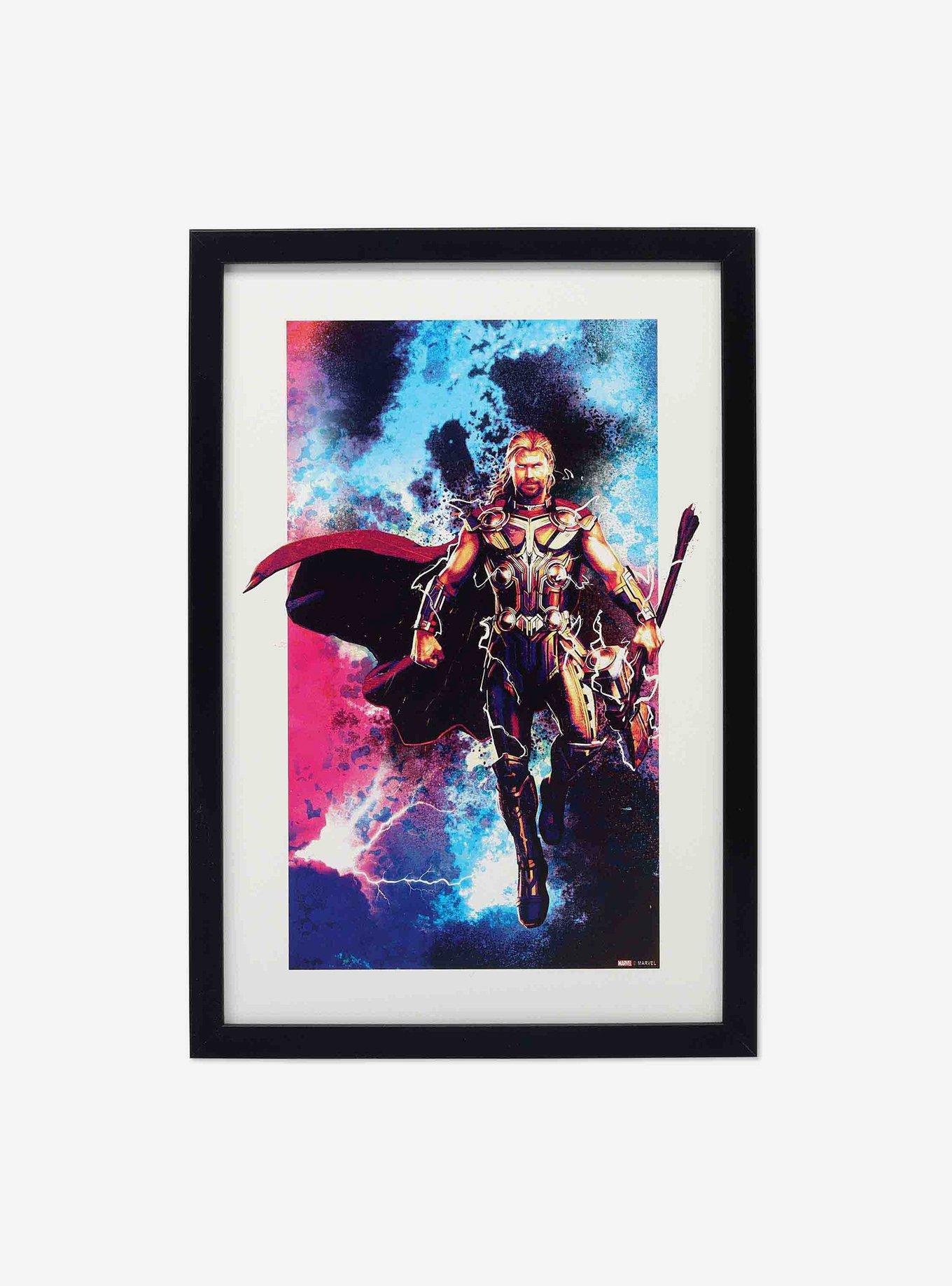 Marvel Thor Floating Framed Wood Wall Decor, , hi-res