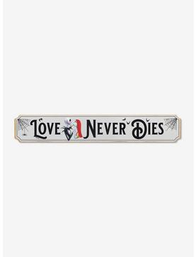 Plus Size The Nightmare Before Christmas Love Never Dies Wood Wall Decor, , hi-res