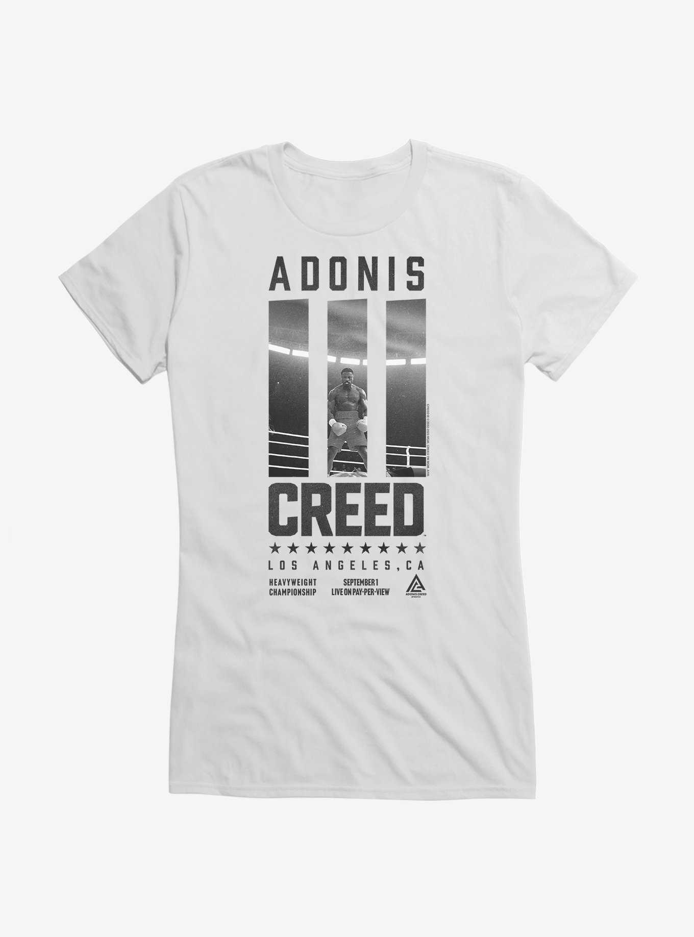 Creed III Adonis Creed LA Pillars Girls T-Shirt, , hi-res
