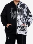 Korn Logo Split Dye Girls Hoodie Plus Size, MULTI, hi-res