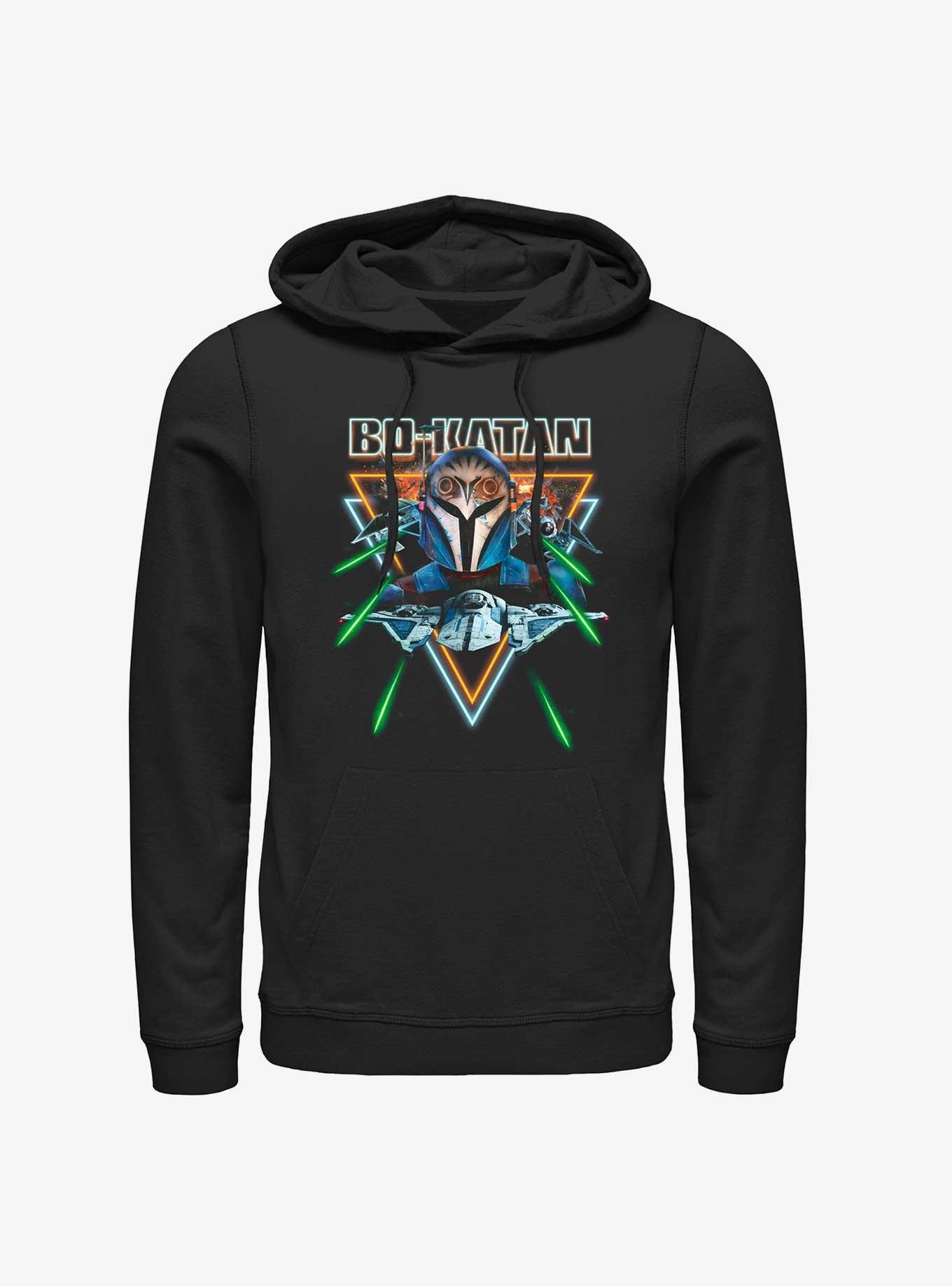 Star Wars The Mandalorian Bo-Katan Dogfight Hoodie, BLACK, hi-res