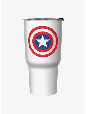 Marvel Captain America Classic Shield Icon Travel Mug, , hi-res