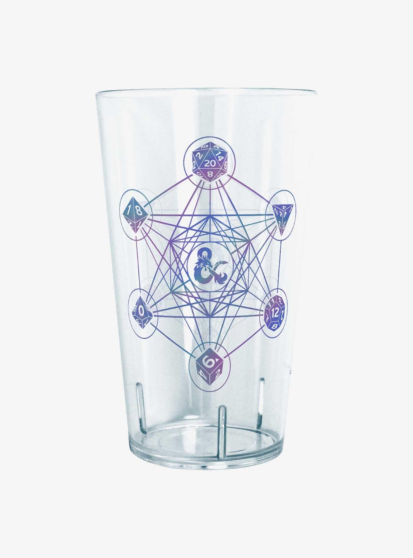 Dungeons & Dragons 6 Die Geometric Logo Tritan Cup, , hi-res