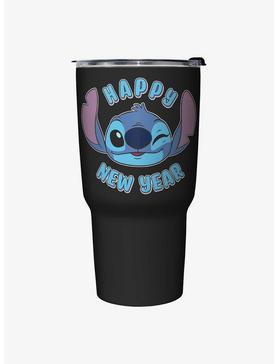 Plus Size Disney Lilo & Stitch Happy New Year Stitch Wink Travel Mug, , hi-res