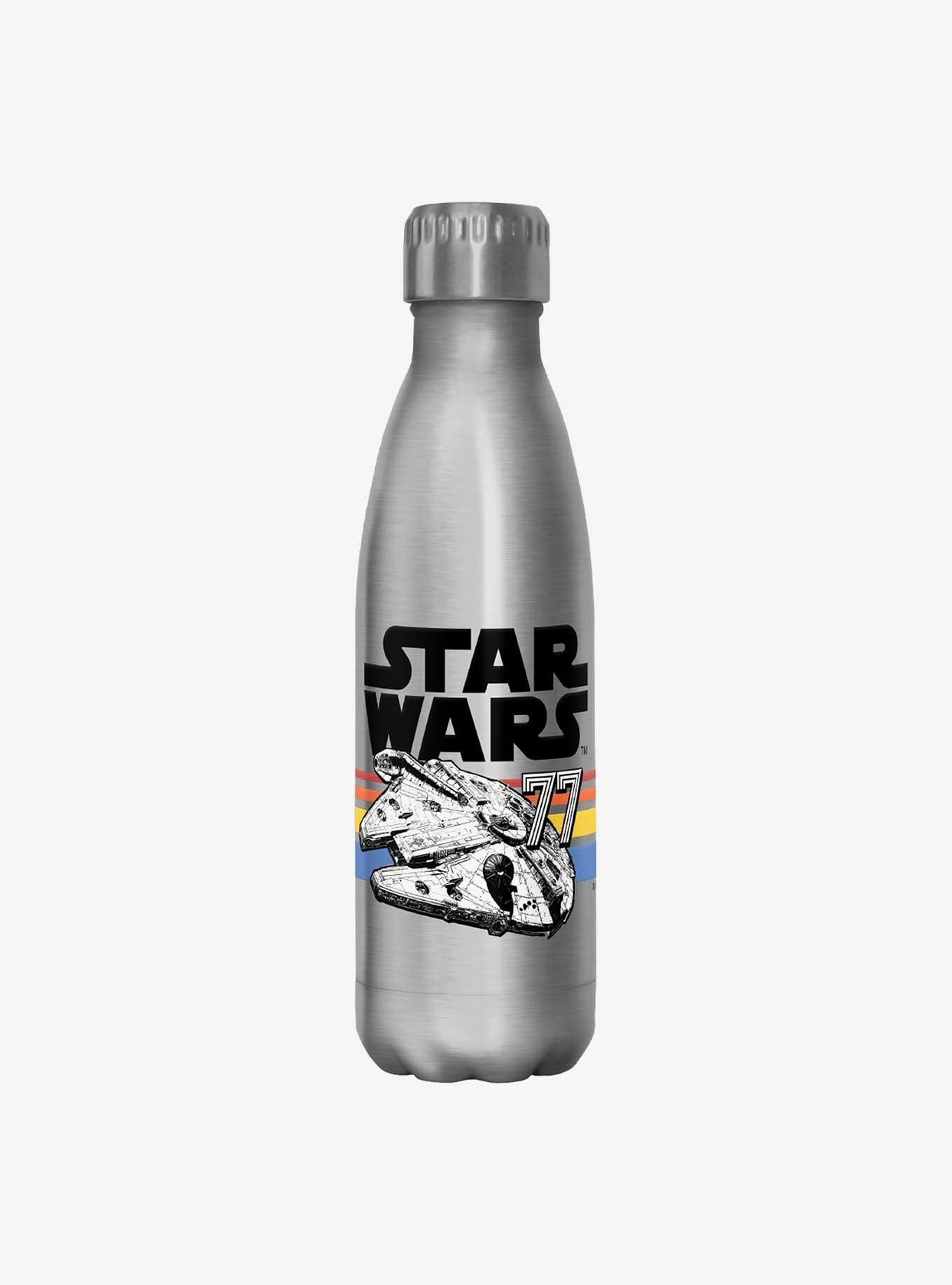 Star Wars Vintage Falcon Stripes Water Bottle, , hi-res